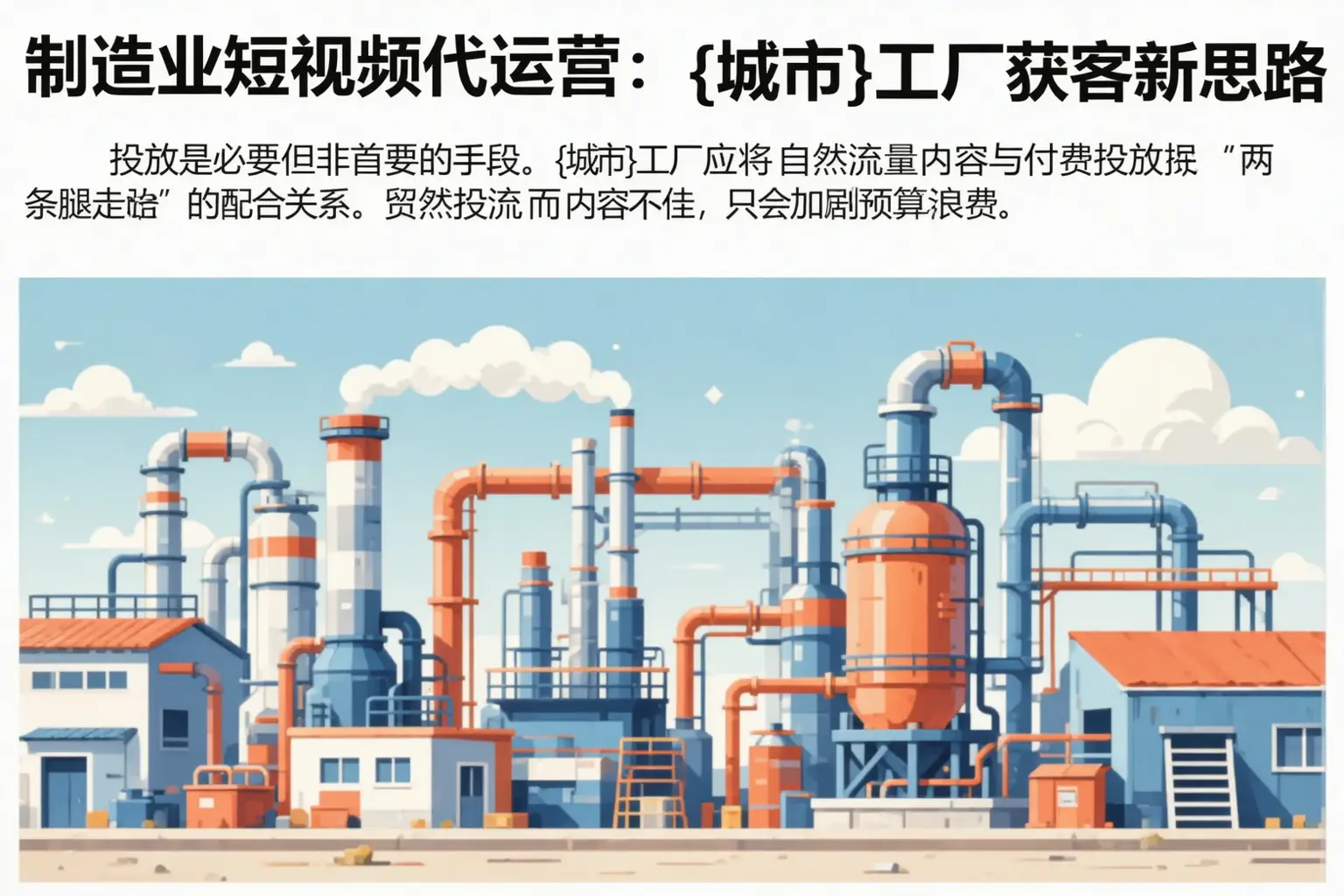 制造业短视频代运营:荔湾工厂获客新思路
